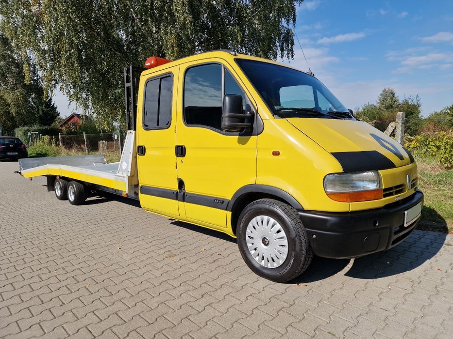 Renault Master 2.8TD Autolaweta Pomoc Drogowa 6-Osob, Bez Rdzy, Kat B