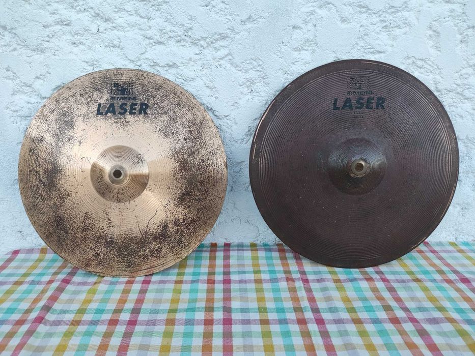 Pratos de Choque Meinl Laser 14"