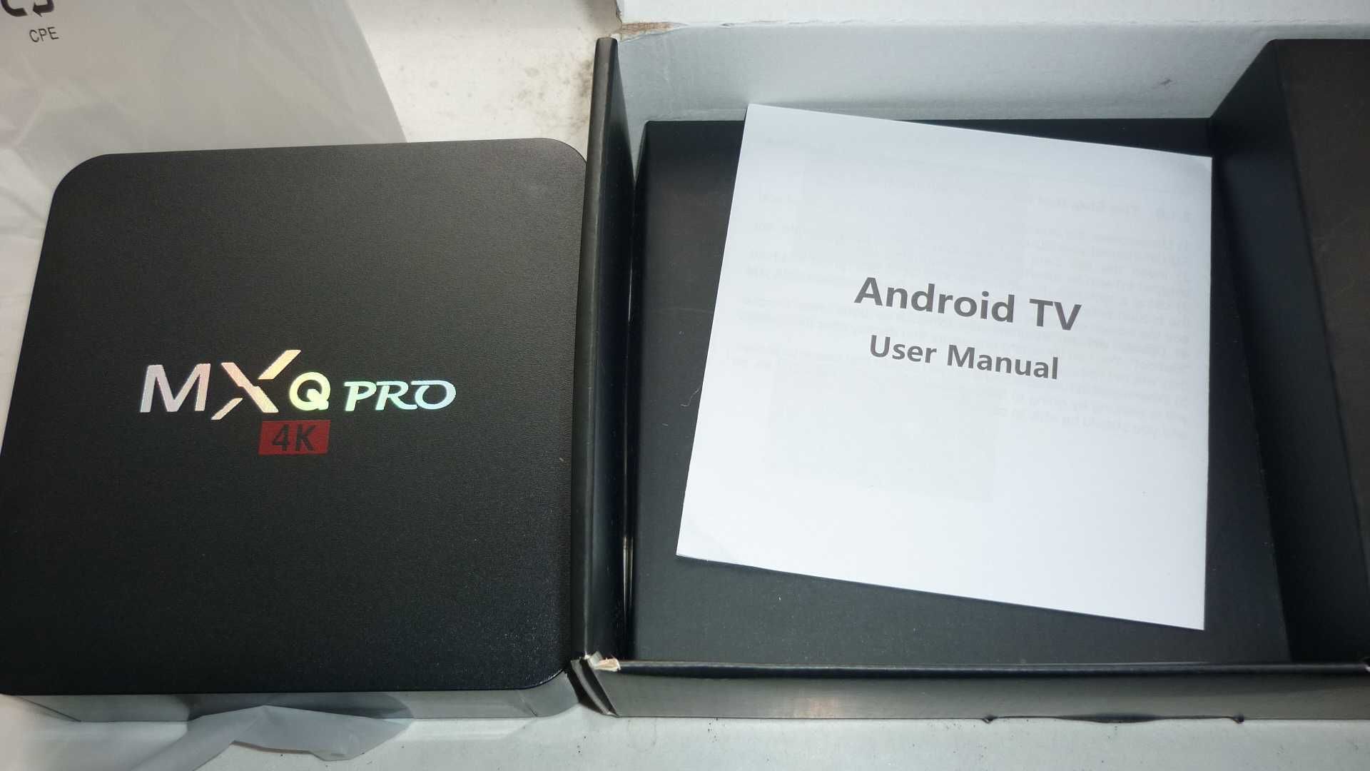 TV BOX 4K-nowy manualny