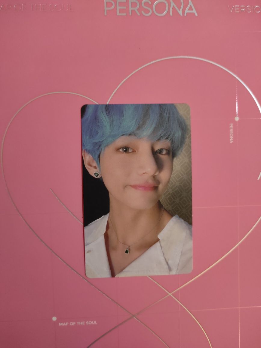 BTS album MOTS: Persona ver 3 photocard V + GRATIS plakat z preorderu