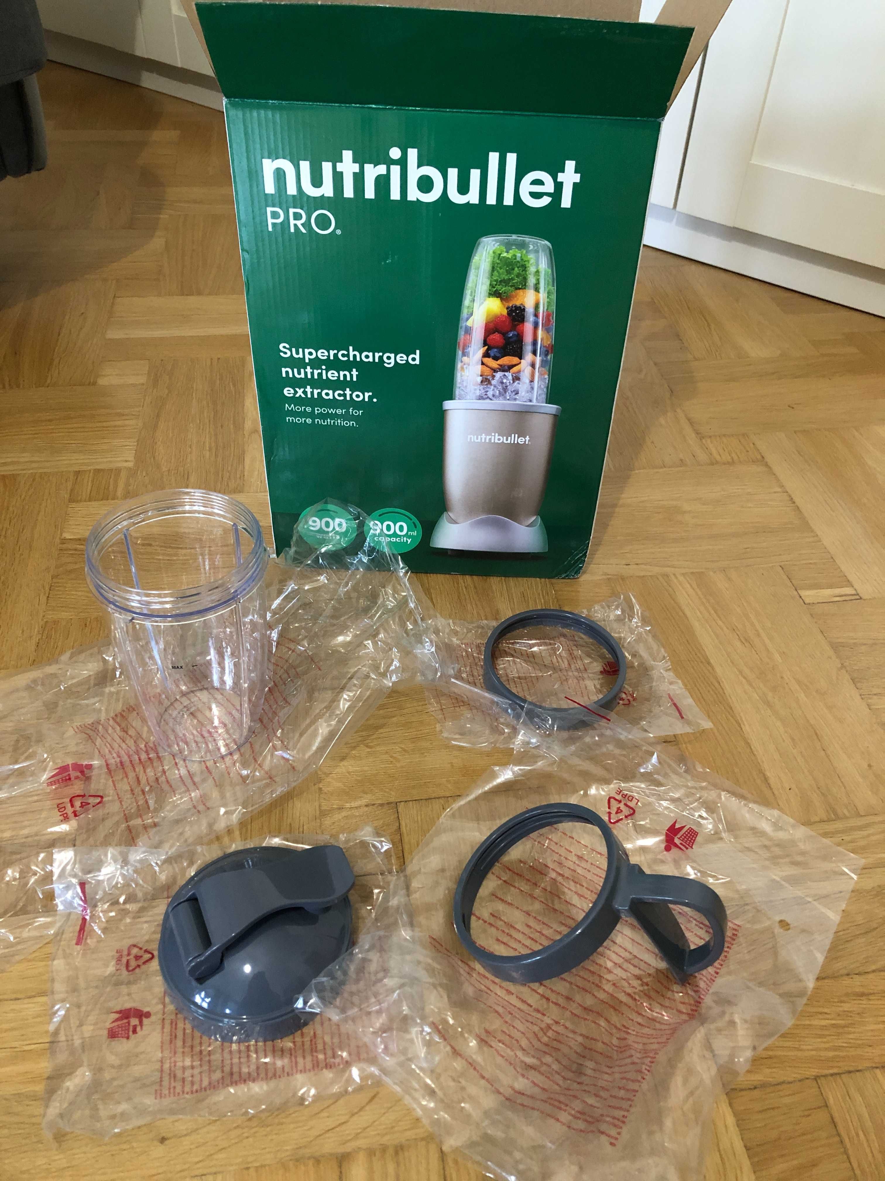 Nowy ORYGINALNY pierścień ułatwiający picie na kubek Nutribullet