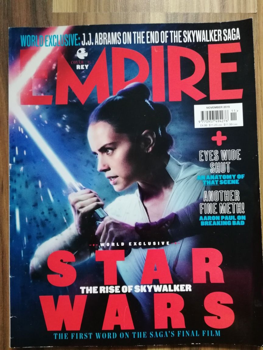 Magazyn filmowy EMPIRE listopad 2019 Gwiezdne wojny