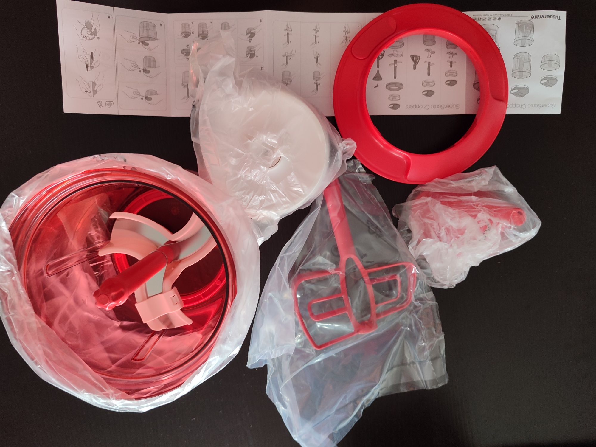 Tupperware SuperSonic Extra Chef 

Preparar aperitivos pa