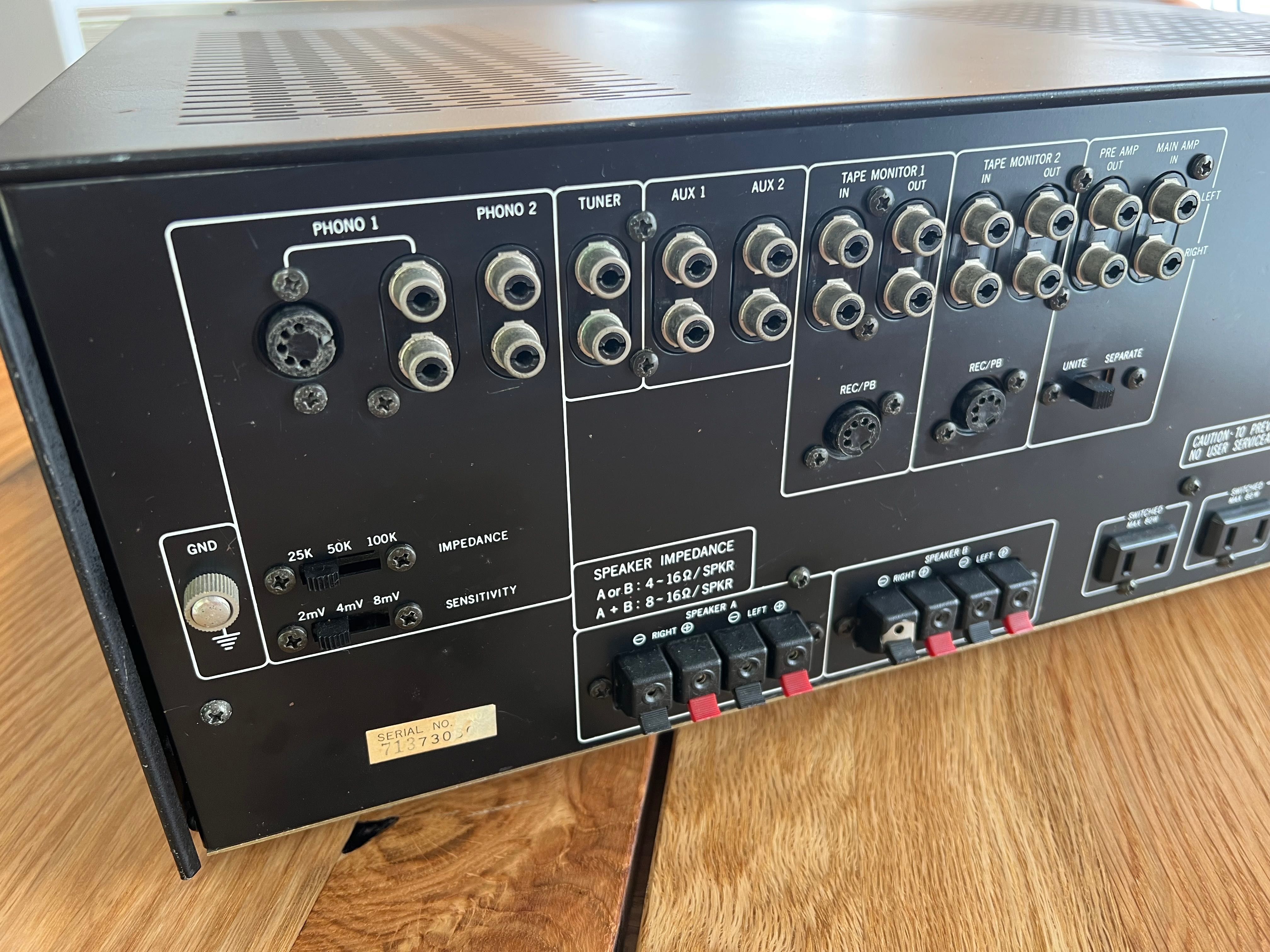 wzmacniacz ROTEL RA-1312, klasyk vintage