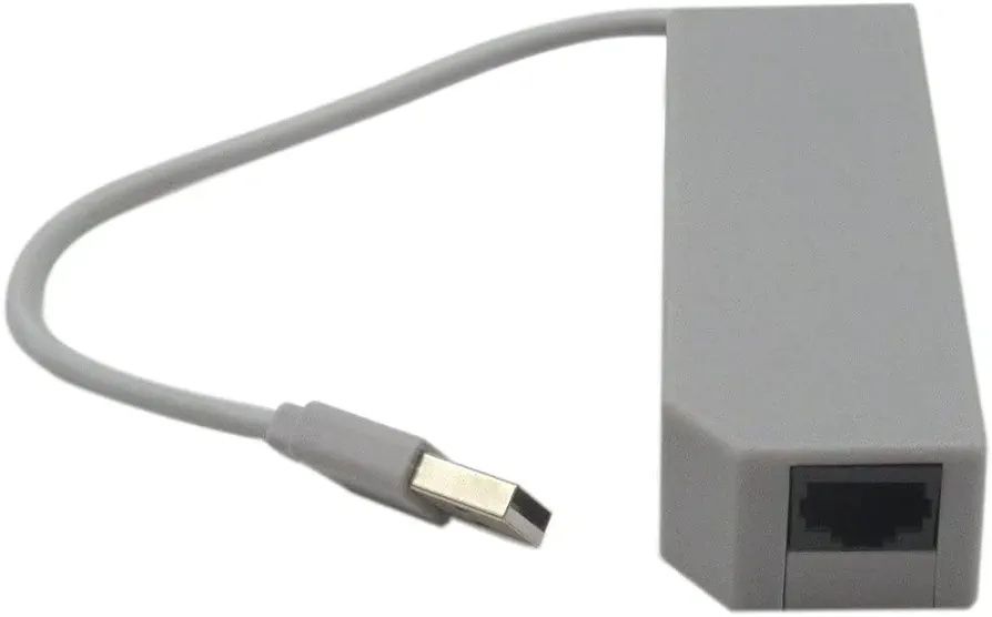 Мережевий адаптер USB 10/100 Мбіт/с для Nintendo Wii/Wii U/Switch