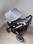 Wózek Bugaboo Buffalo + łupina Maxi Cosi z adapterami + śpiworek