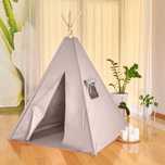 Wodoodporny namiot, tipi dla dzieci, wigwam beżowy. Farfalla.