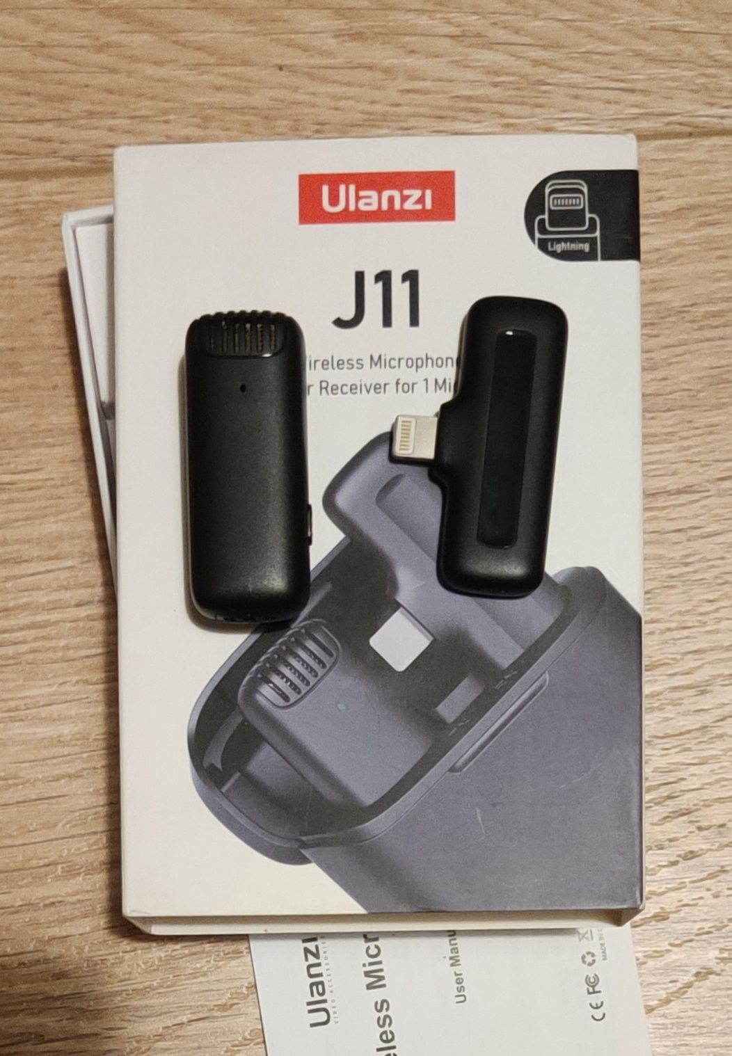 Bezprzewodowy mikrofon Ulanzi