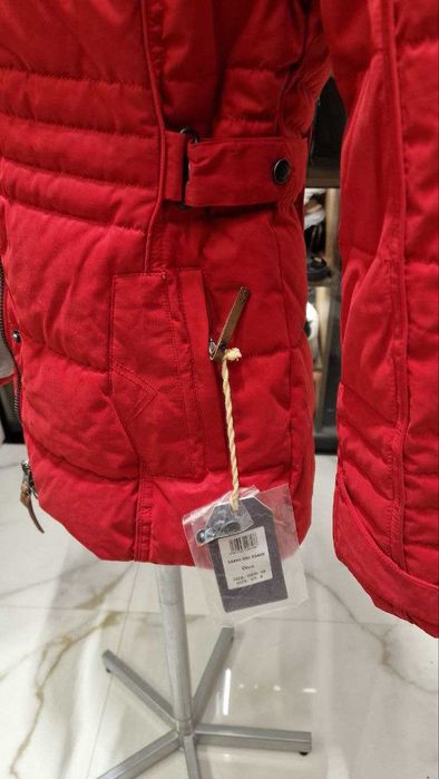 Теплая женская удлененная термо куртка парка аляска KILLTEC немецкая