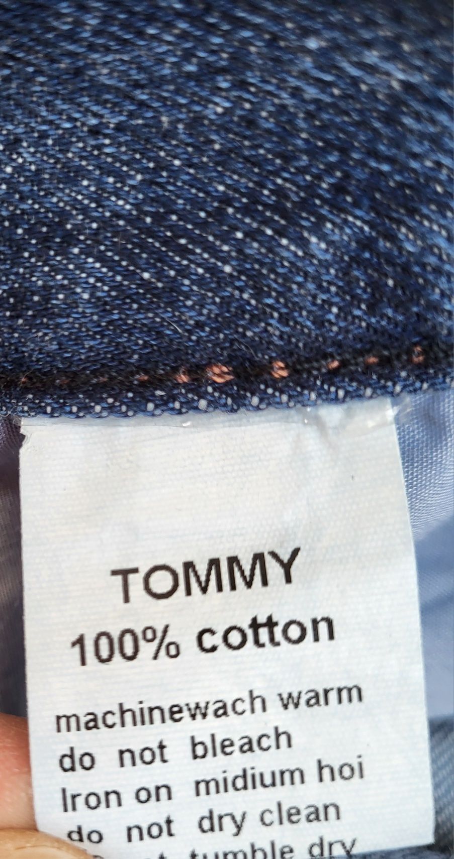 jeansy proste straight Tommy Hilfiger jak nowe 33- L/XL/40/42