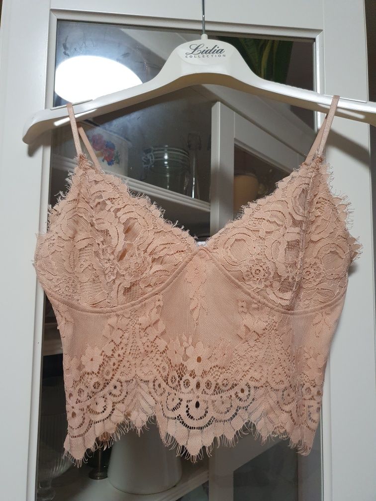 Koronkowy top Amisu XS