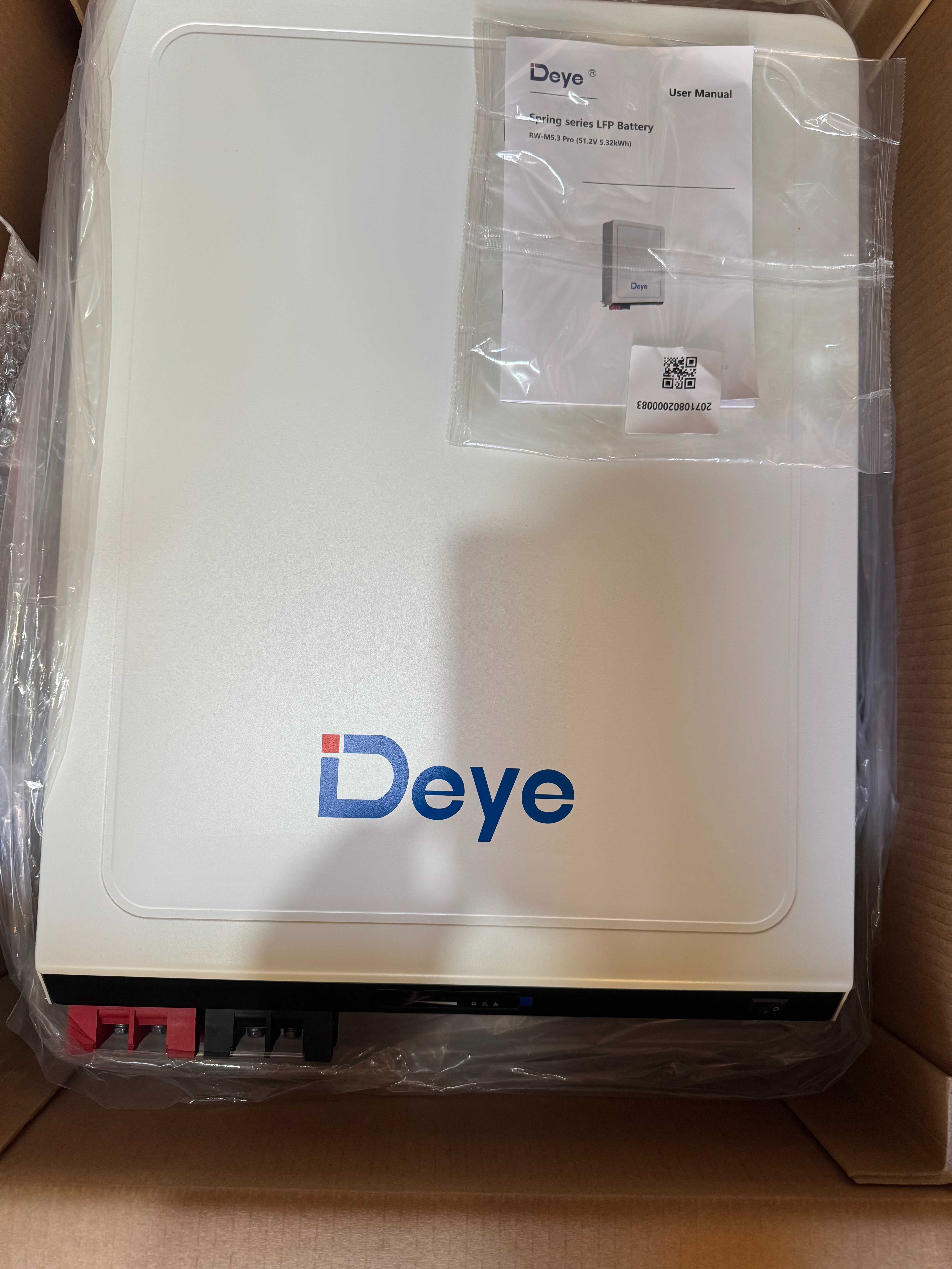 Акумуляторна батарея Deye RW-M5.3 Pro 51.2 V 104AH