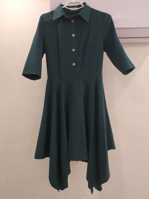 Сукня 42-44 розмір (XS-S) темно-зеленого кольору