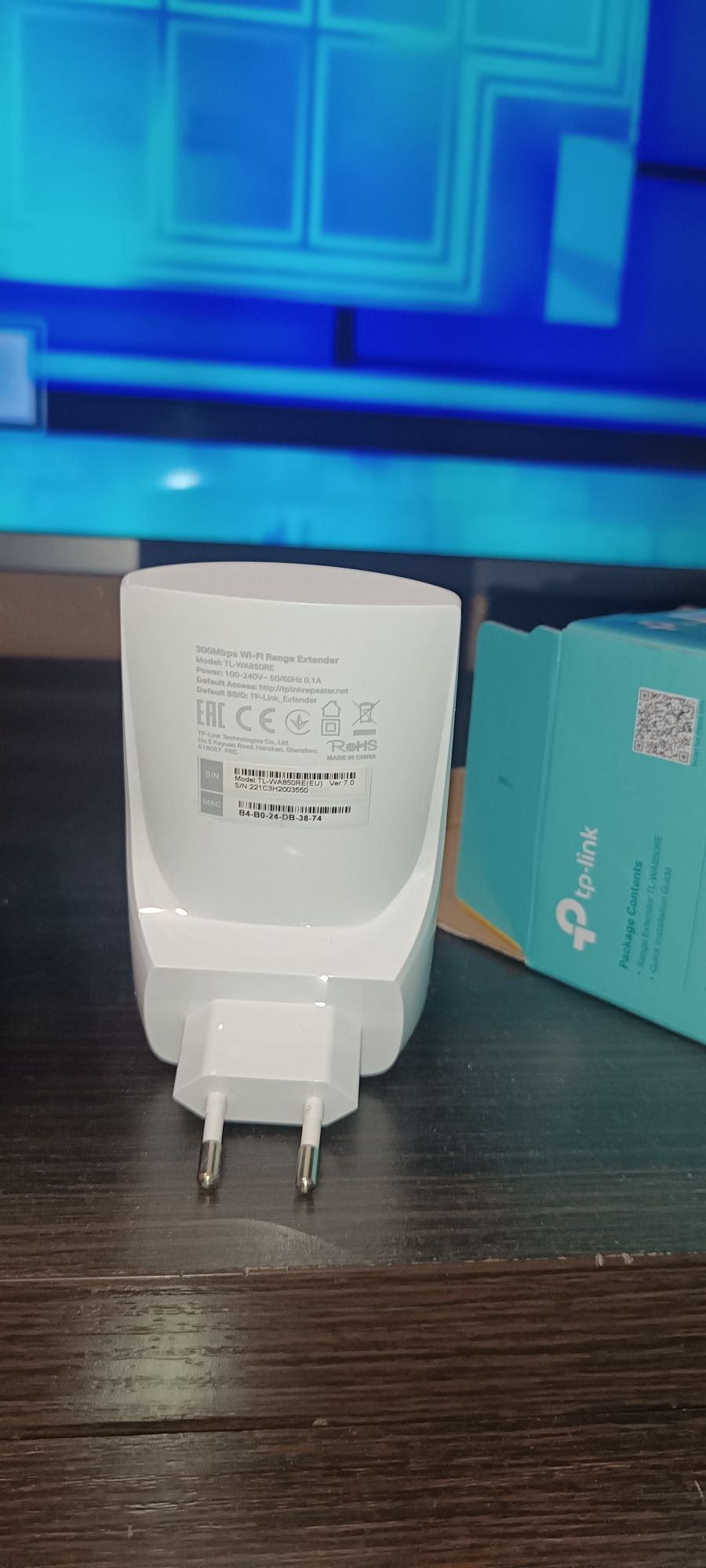 Підсилювач WiFi сигналу TP-Link TL-WA850RE