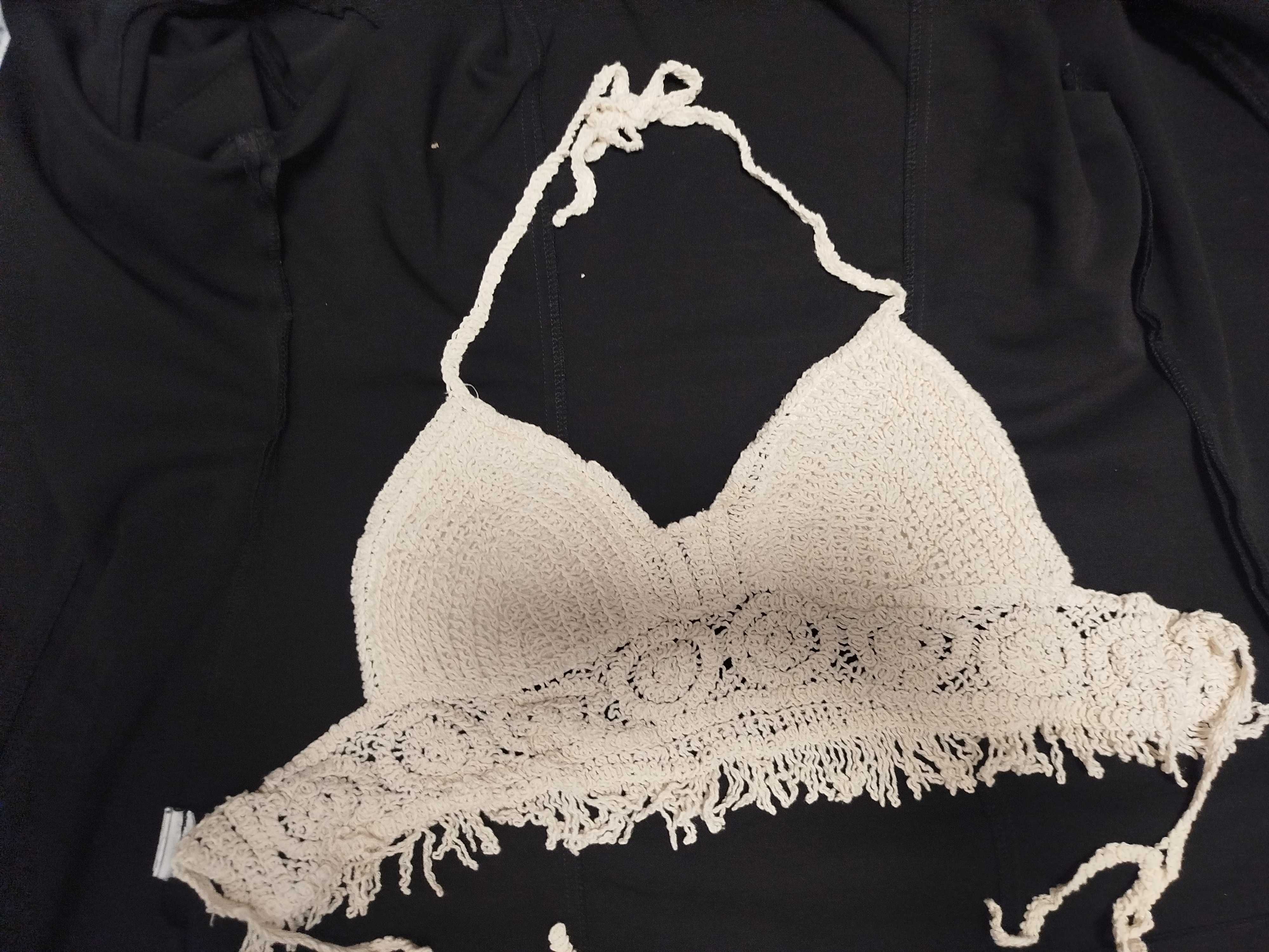 Nowy Strój kąpielowy w stylu Boho - góra rozmiar uniwersalny
