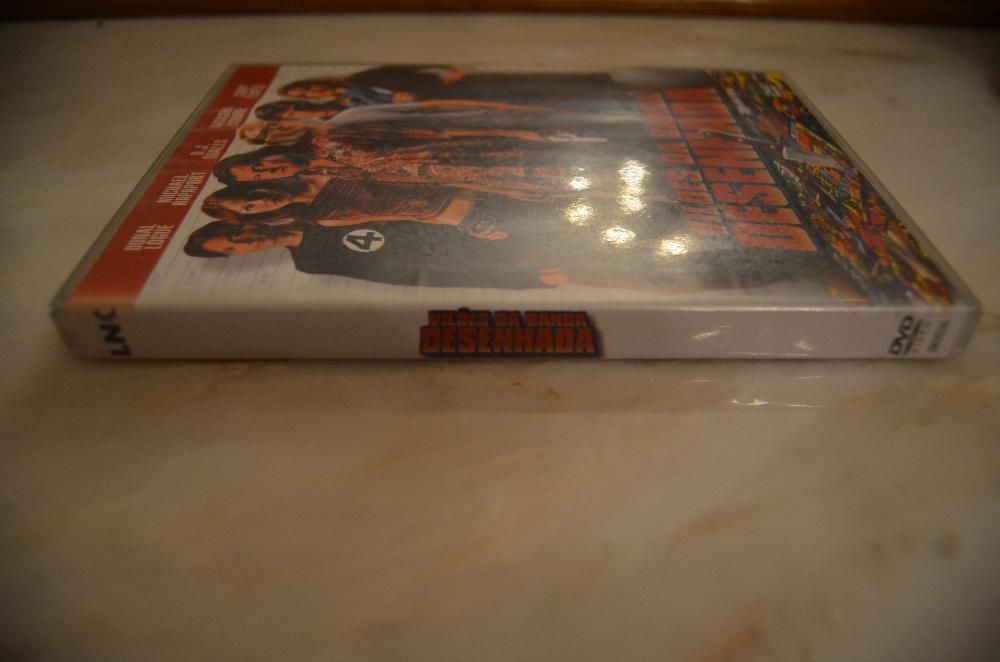 DVD original "Vilões da Banda Desenhada"