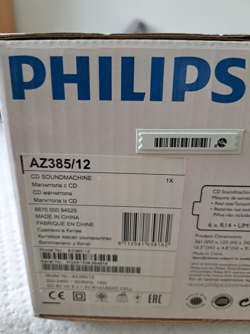 Radio Fhilips AZ385/12