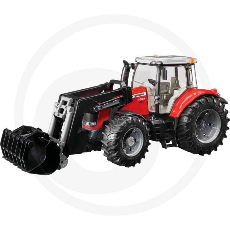 Bruder 03047 traktor Massey Ferguson z ładowaczem