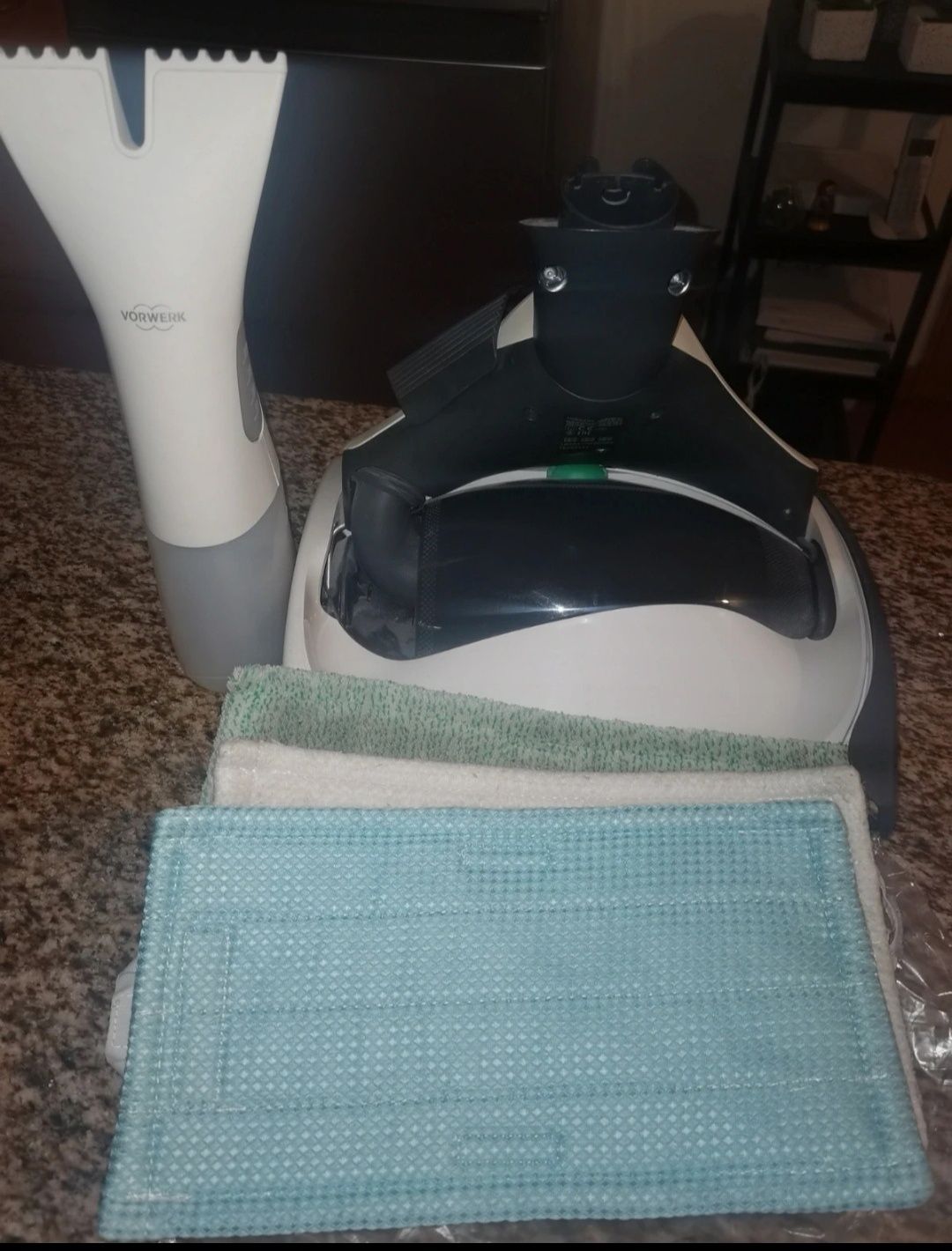kobold sp530 lava e aspira + 3 mopas +recipiente liquido