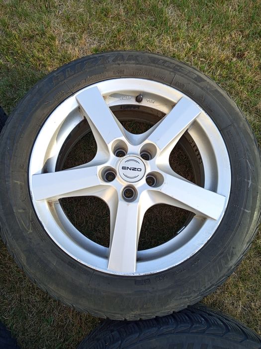 ALUFELGI ENZO KBA 45717 7Jx16H2 ET35 + opony zimowe 205x55xR16