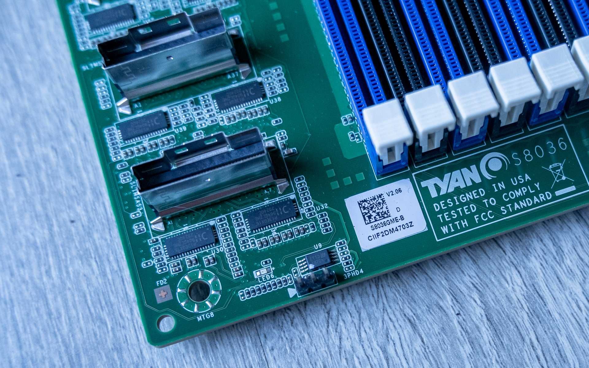EPYC 7532 + Tyan S8036 SP3 board + 128GB Ecc + NIC
