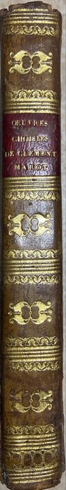 Антикварна книга «Œuvres choisies de Clément Marot» 1826