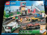 Nowe LEGO City Train 60198 Pociąg towarowy cargo