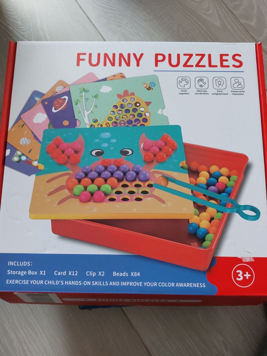 Дитяча мозаїка Funny Puzzles  яскравих кульок