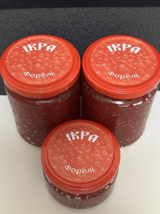 Ікра. Акция! 2+1=3 Банки ікры за 900 гривен на вибір