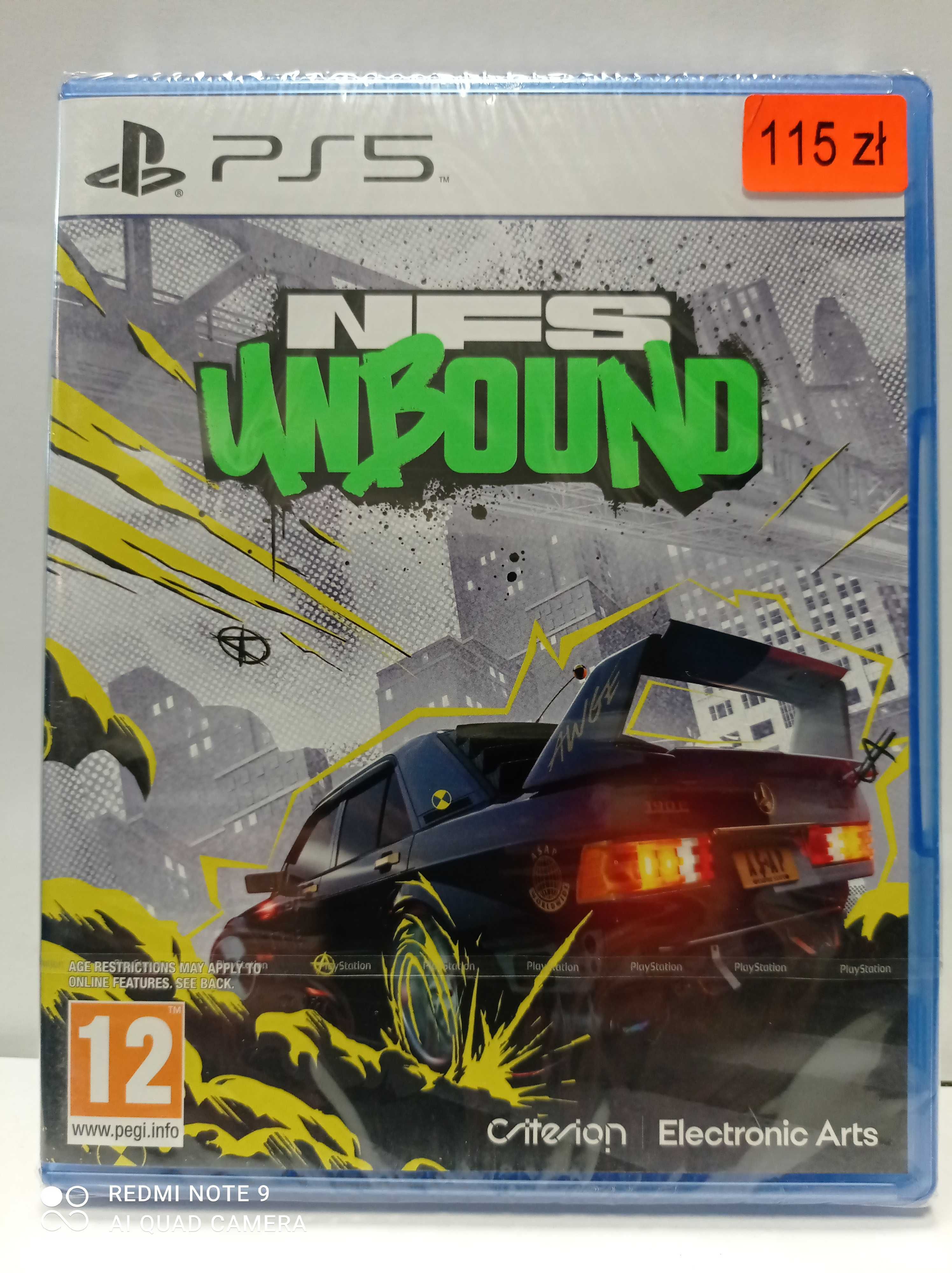 NFS Unbound gra na ps5/zamiana również/