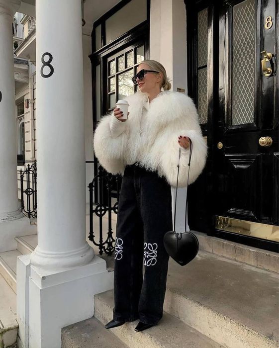 Прямі джинси Loewe