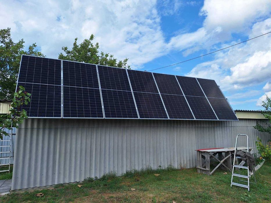 Сонячна гібридна станція 4.35 кВт | Акумулятор 7.5 кВт·год | Під ключ