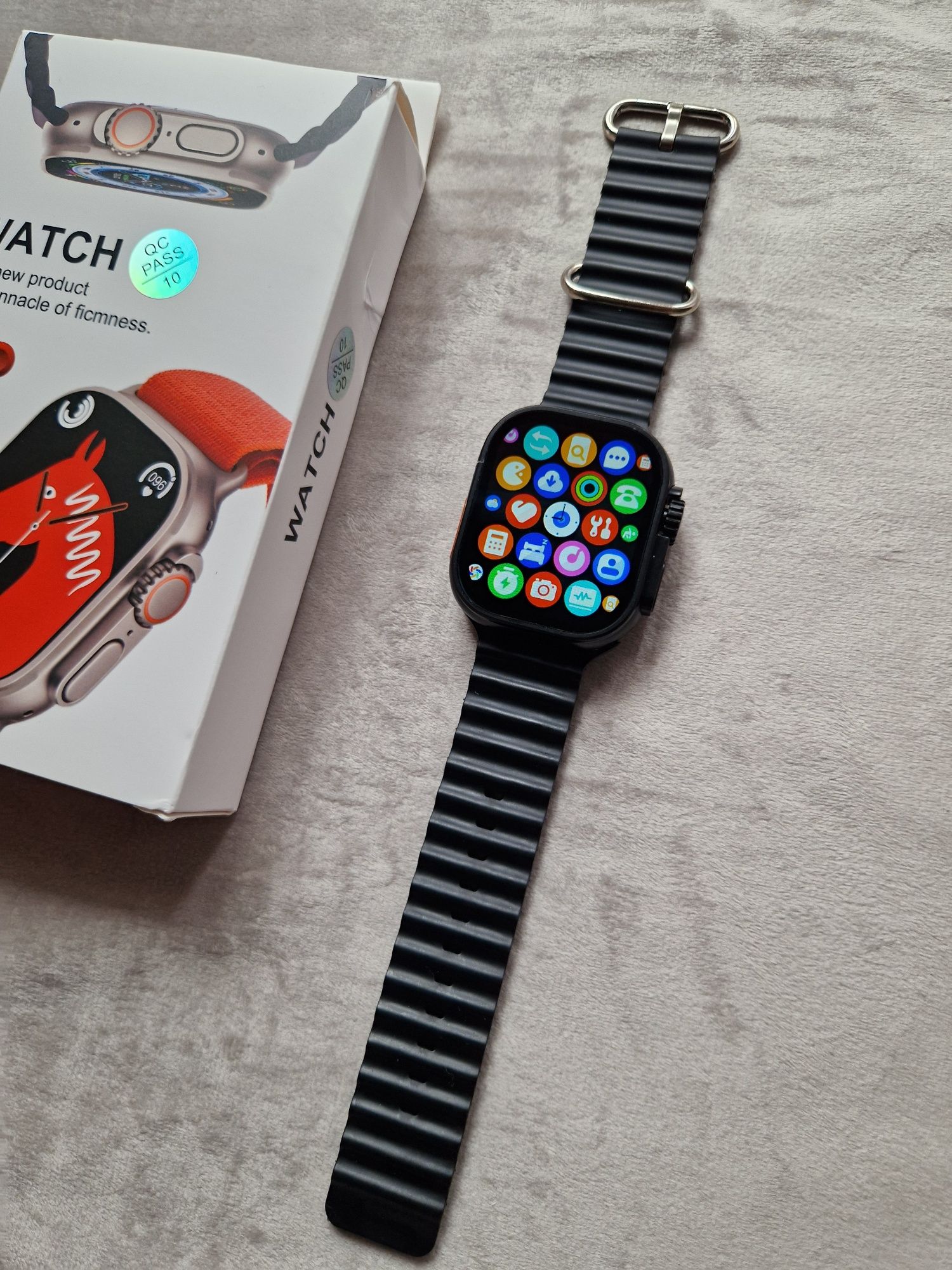Smartwatch ultra 10, komplet, 4gen, zestaw
