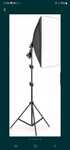 Softbox lampa fotograficzna do zdjęć że statywem
