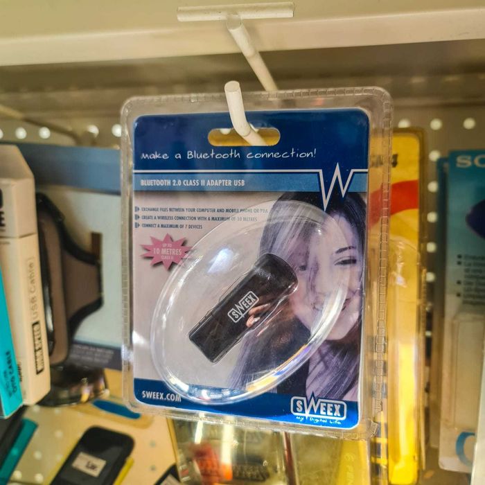 Adaptador Bluetooth 2.0 Class II USB SweeX – Novo / Selado