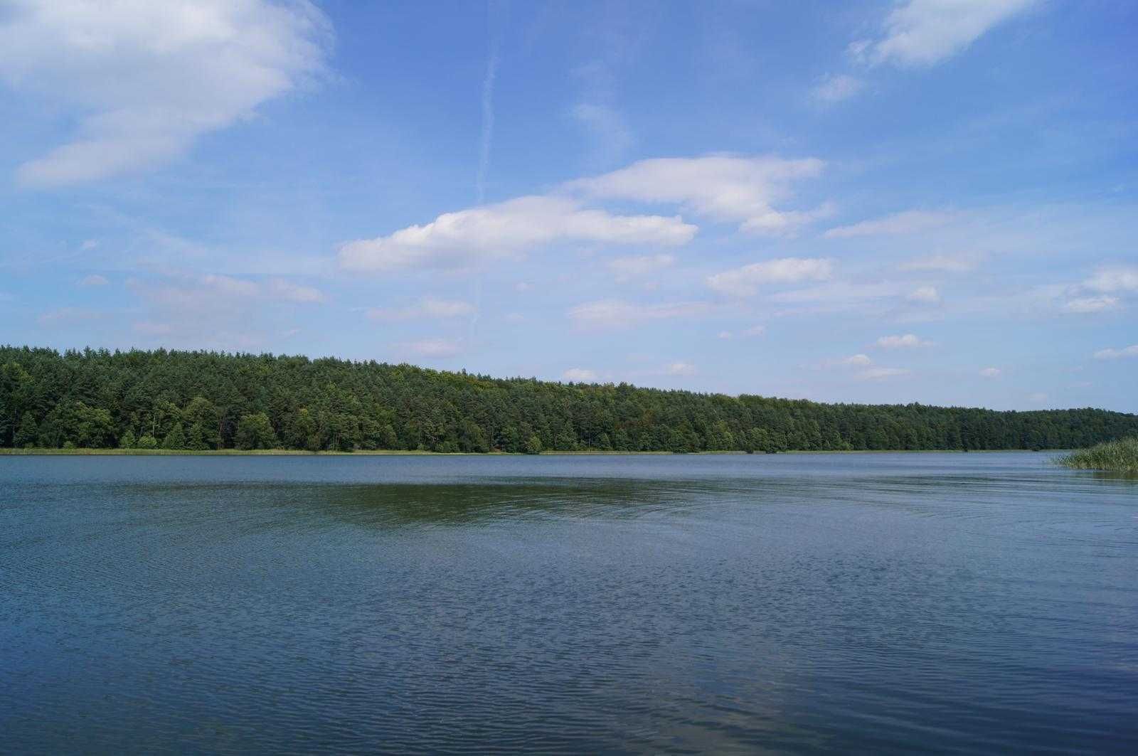 Działka nad jeziorem
