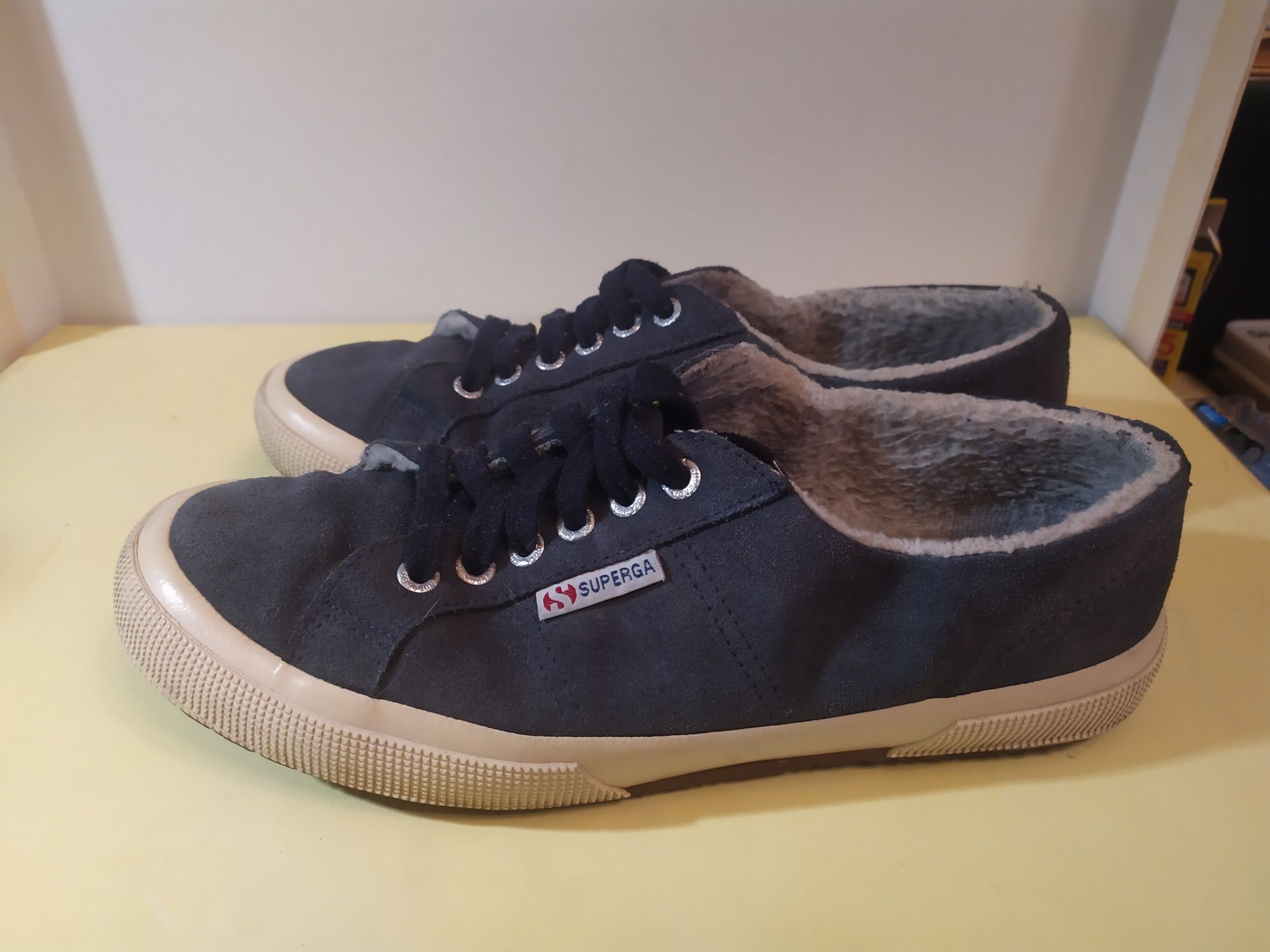 Мокасины Superga (Зимові) !