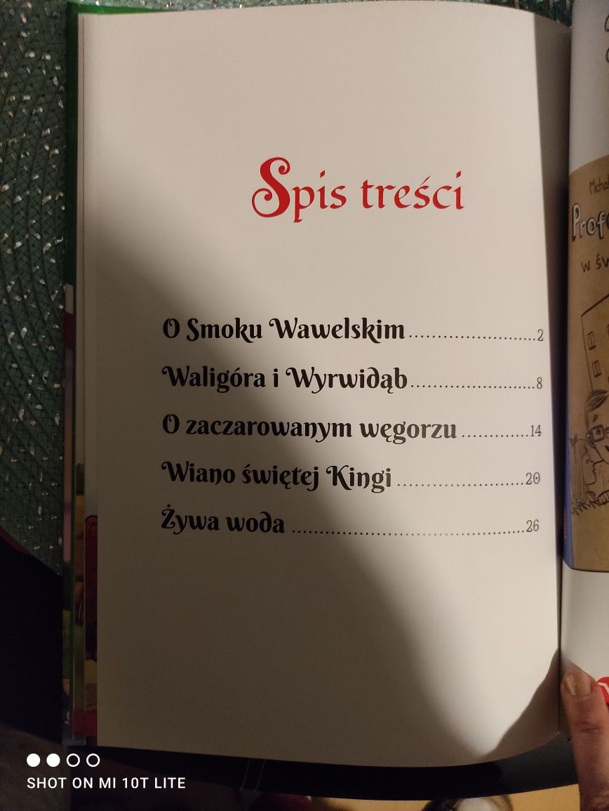 Książka legendy polskie