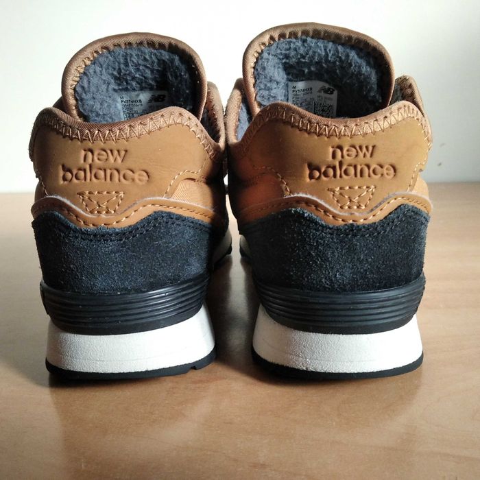 Buty dziecięce NEW BALANCE GV574HXG skóra zamsz roz.eu-32