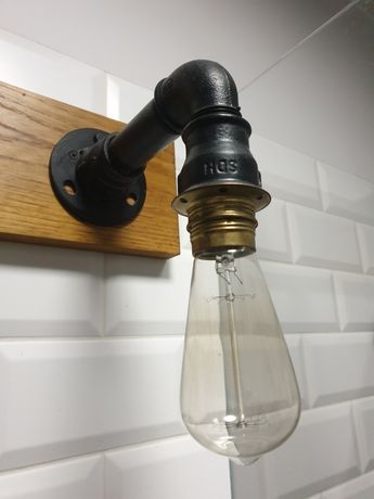 Kinkiet, lampa industrialna