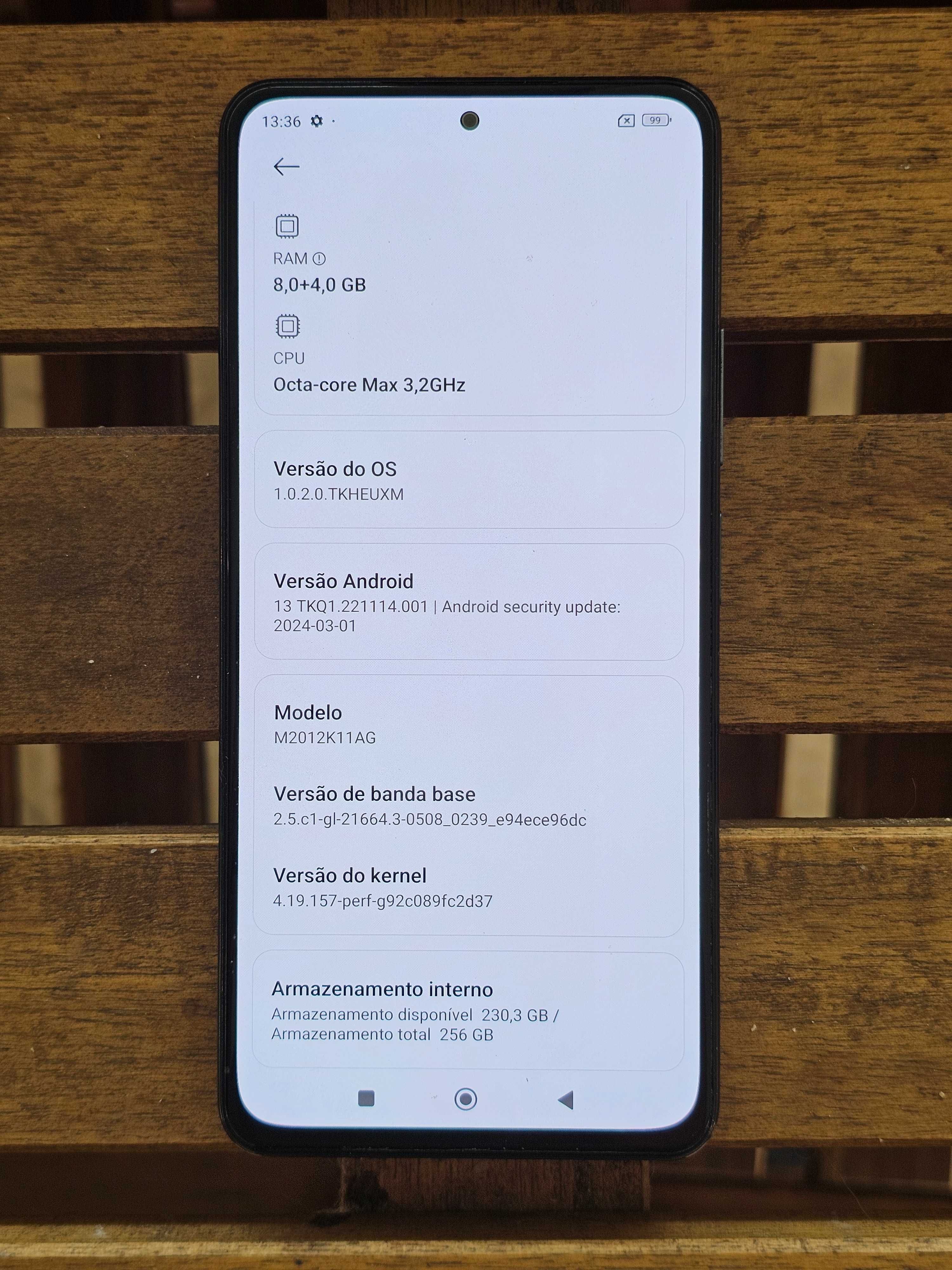 Poco F3 256GB, 8GB RAM, Octa-Core Max 3,2Ghz, 5G
