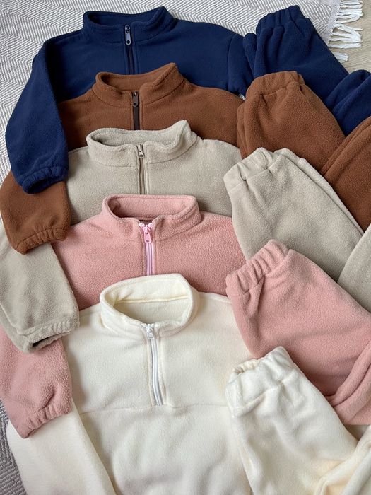 Теплий дитячий флісовий костюм 104, 110