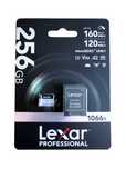 Karta Lexar microSDXC 256GB Professional Silver Plus z adapterem