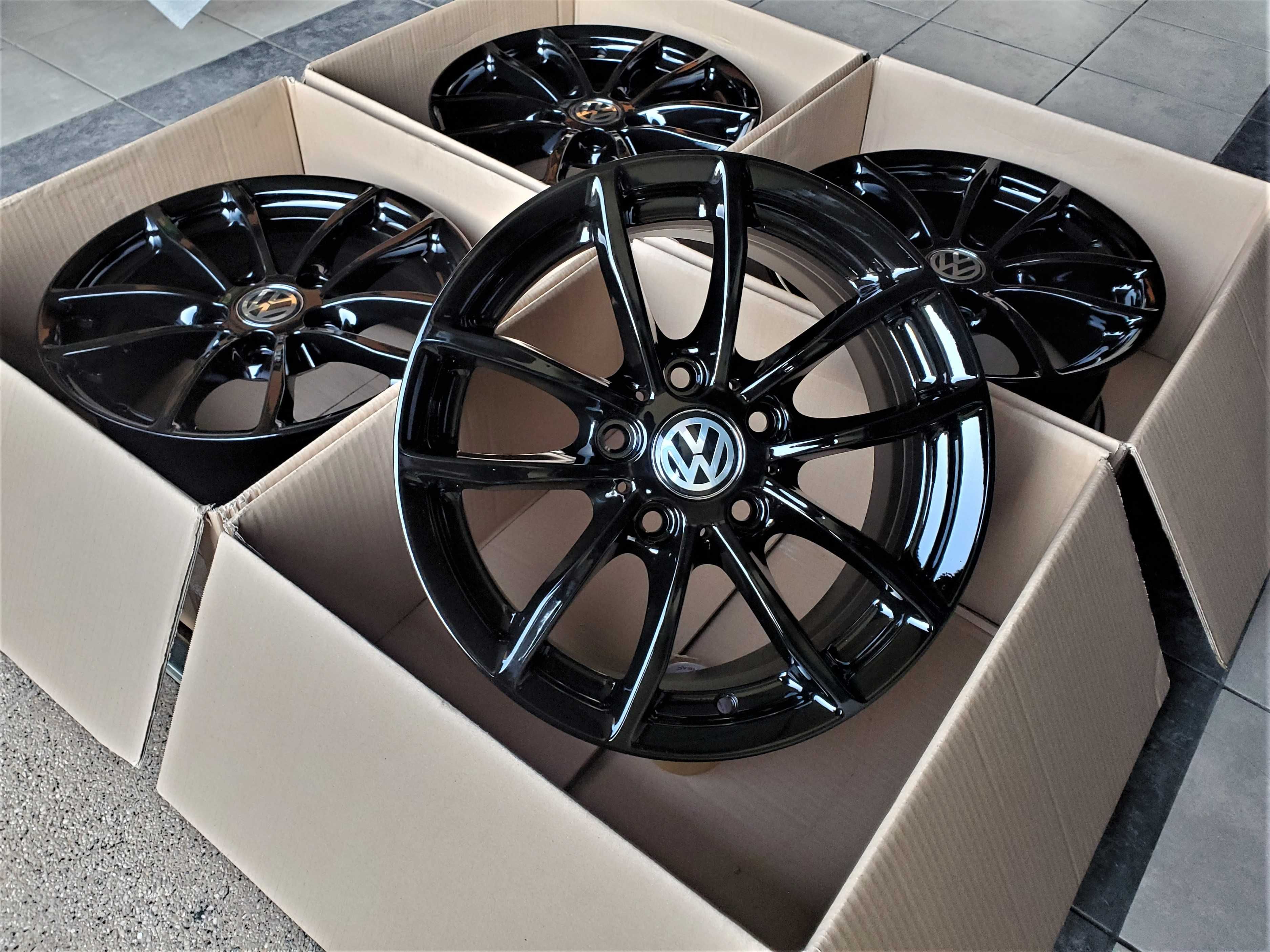 Alufelgi 16 VW T5 T6 Transporter Caravelle Multivan Czarne 5x120 481#