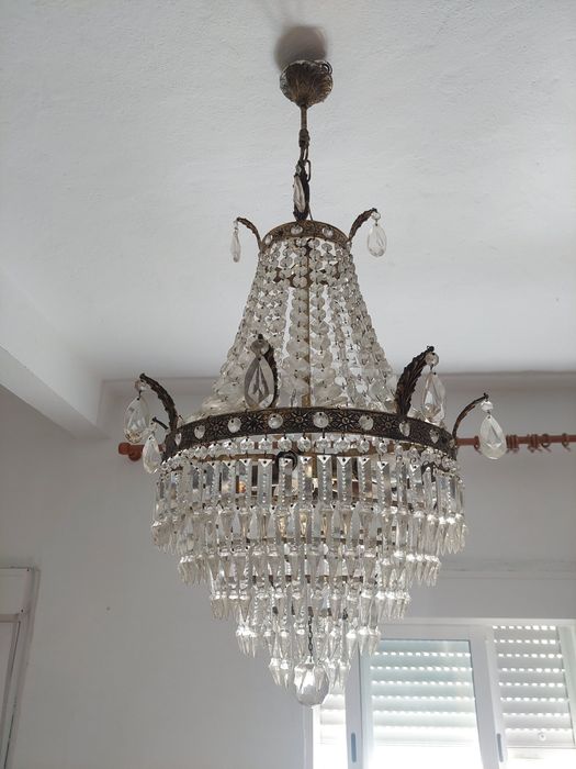 Conjunto 4 candeeiros antigos