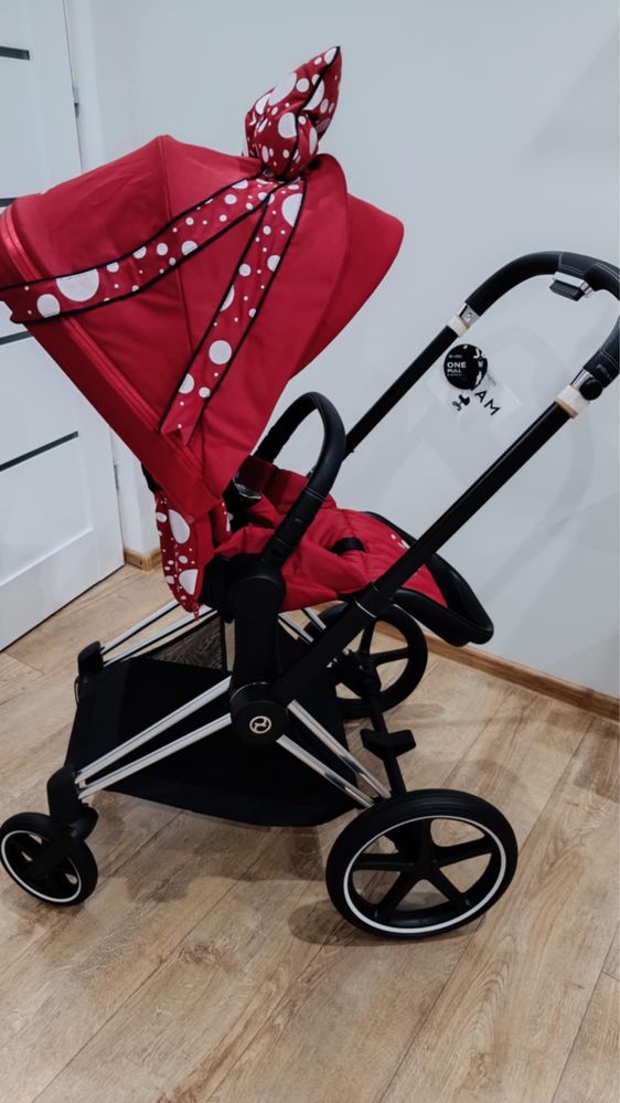 Cybex priam 4.0 tapicerka  Jeremy Scott Petticoat red