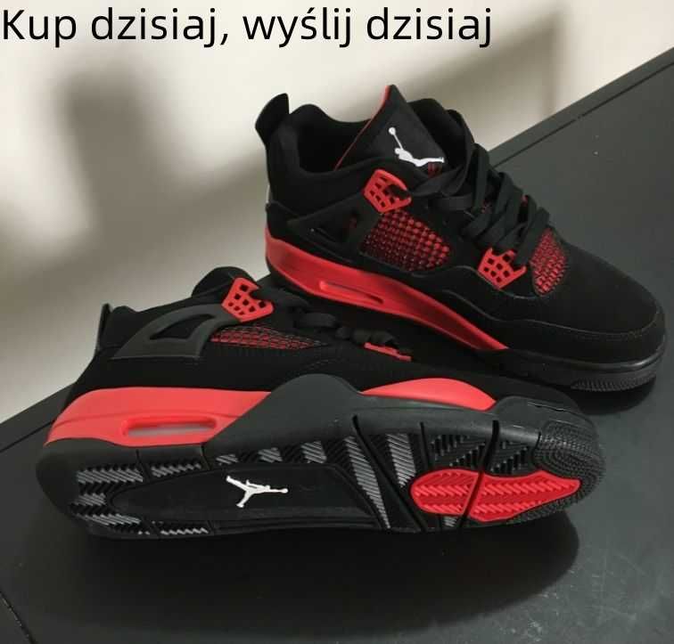 Nike Jordan 4 Retro Red Thunder 41 EU / 8US / 26 CM - Dostawa w 24h