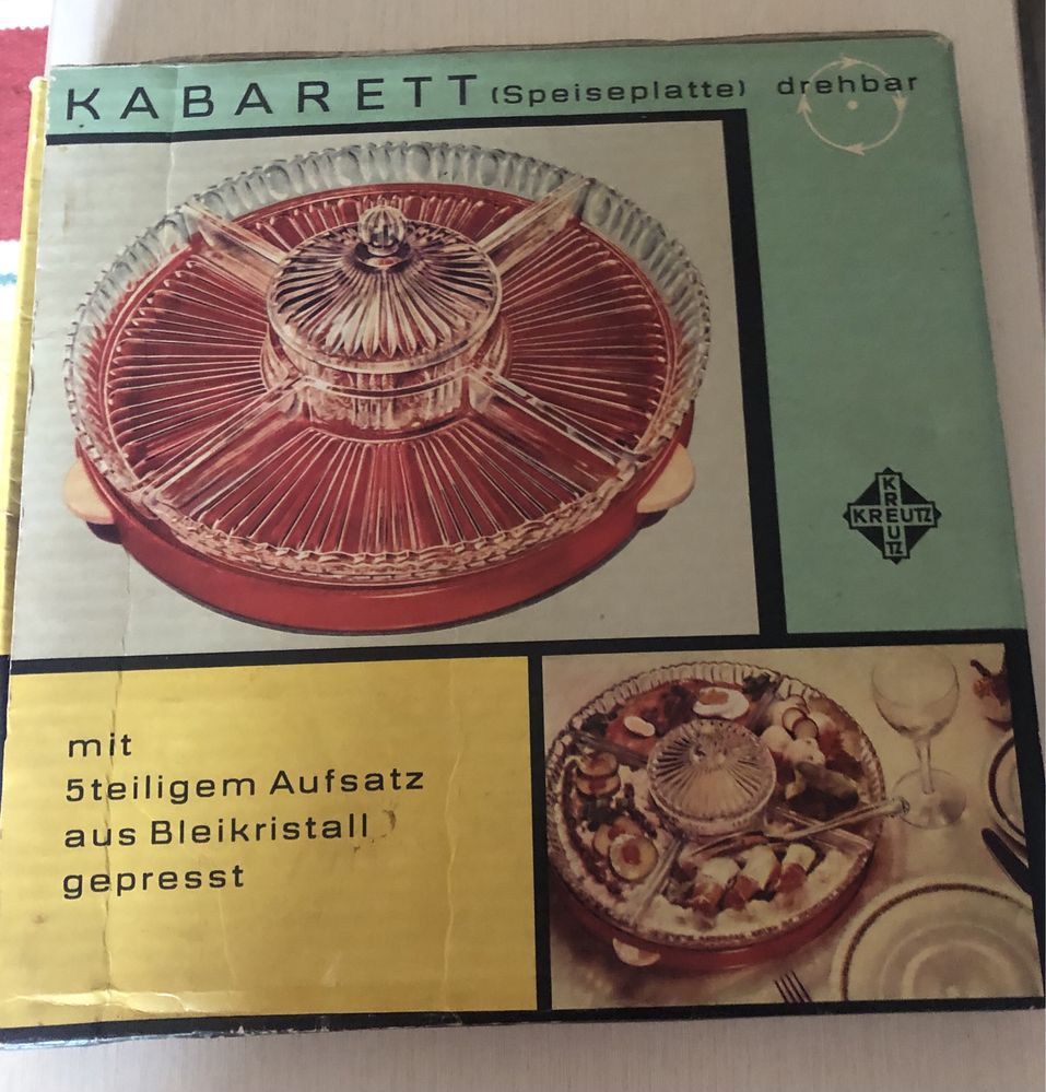 Менажница Kreutz Kabarett Германия 60-е годы