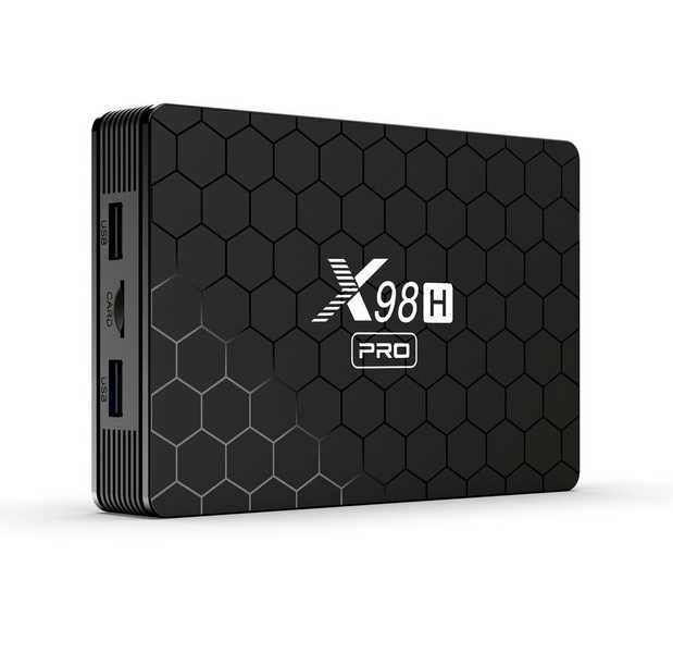 X98H PRO 2гб 16гб  Андроїд 12 Allwinner H618 смарт приставка 2024 року