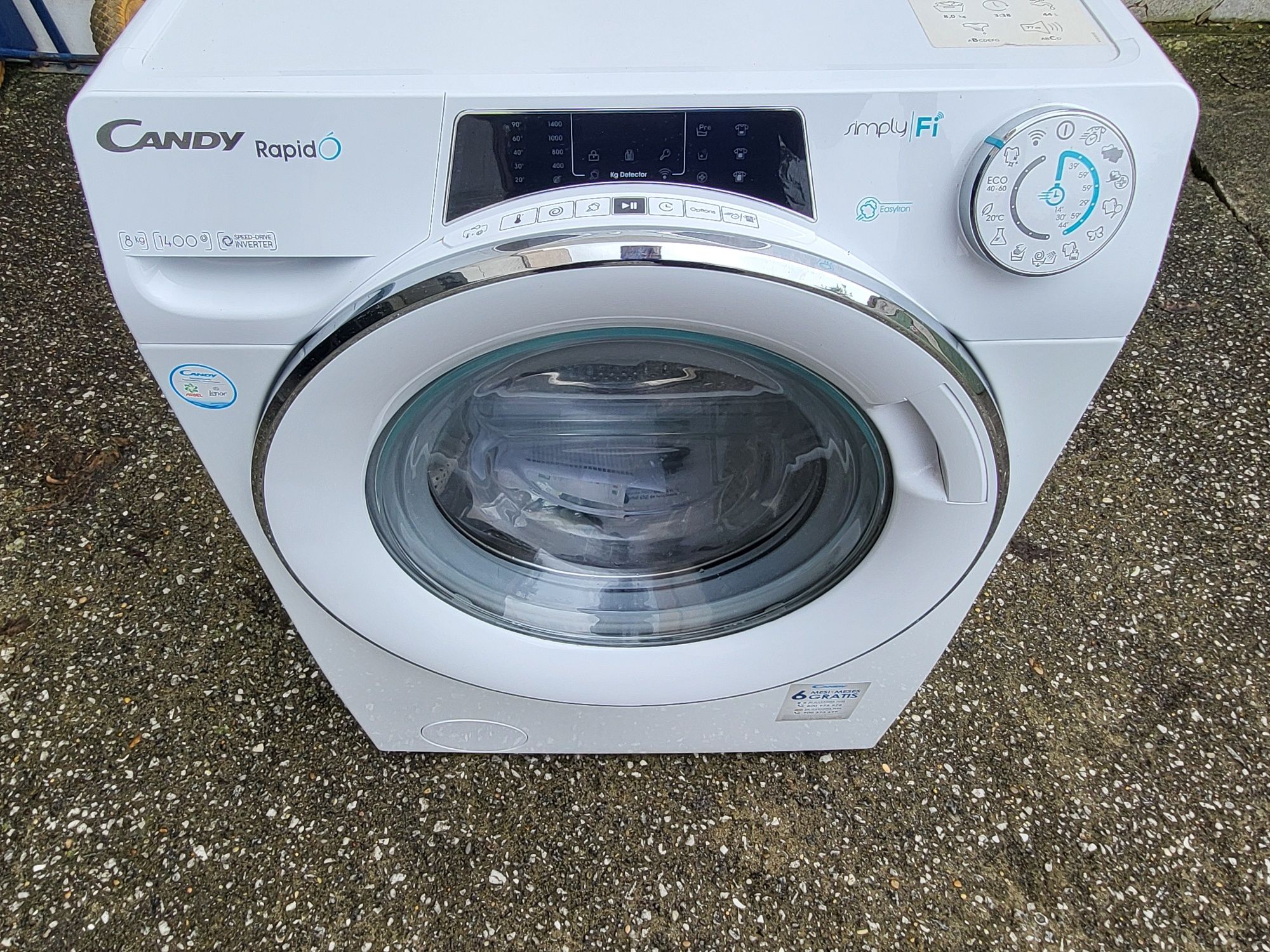 Máquina de lavar roupa Candy SEMI-NOVA de 8 kg com entrega e garantia